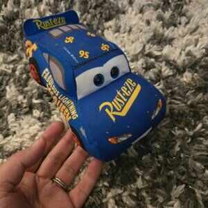 Disney Pixar Cars Fabulous Lightning McQueen Plush - Blue Rust-eze
